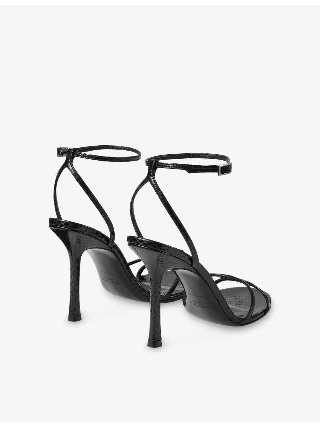 Leo 100 Leather Heeled Sandals - 4