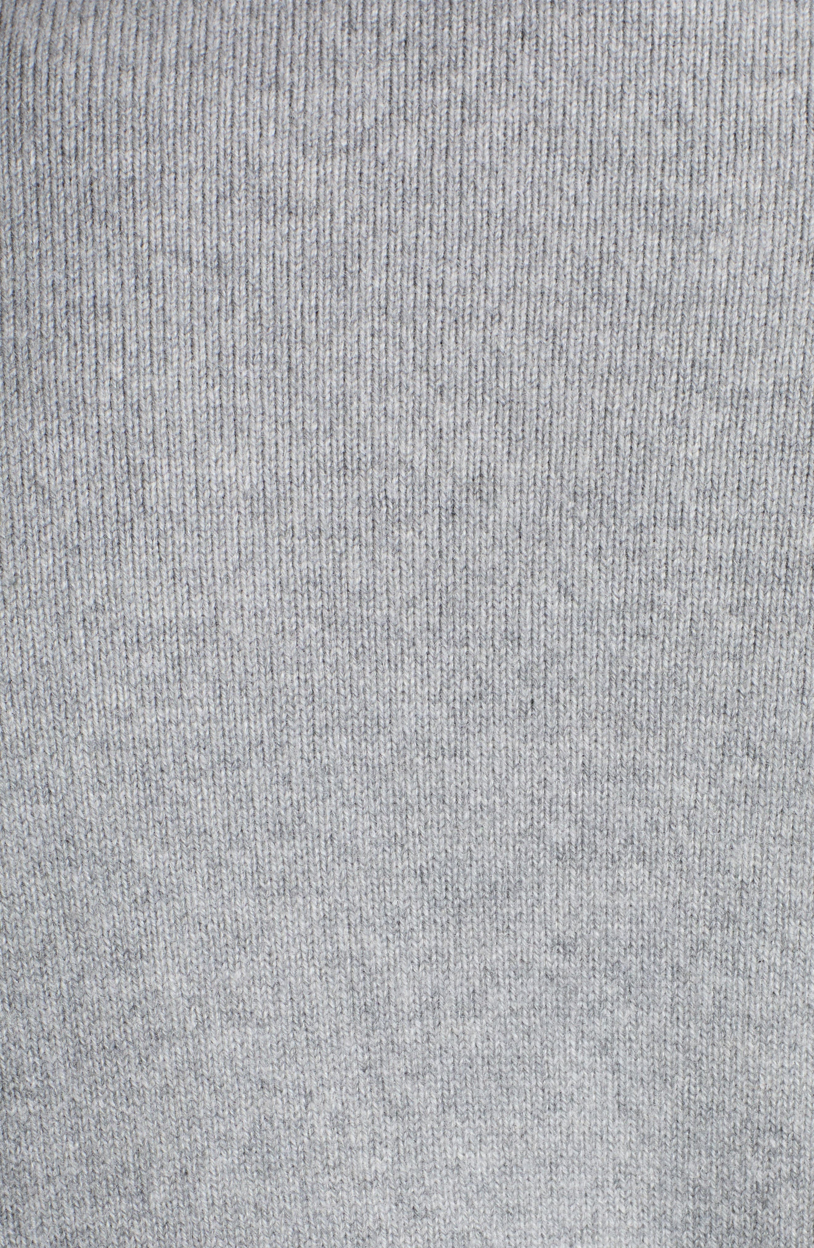 Intrecciato Patch Cashmere Blend Cardigan - 7