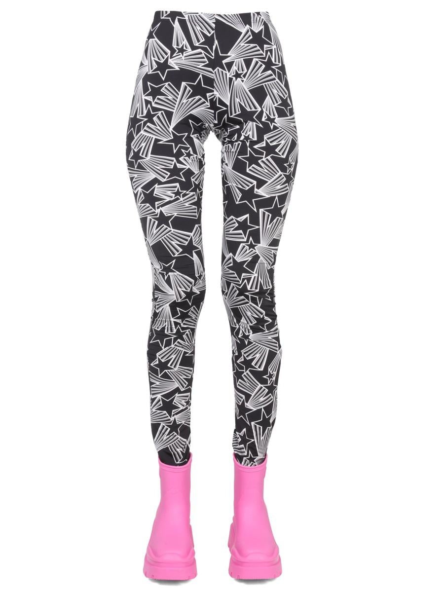 MSGM LEGGINGS WITH PRINT - 1