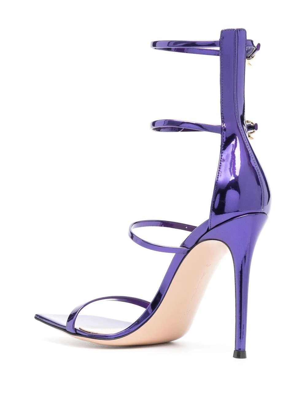 Ribbon Uptown 105mm strappy sandals - 3