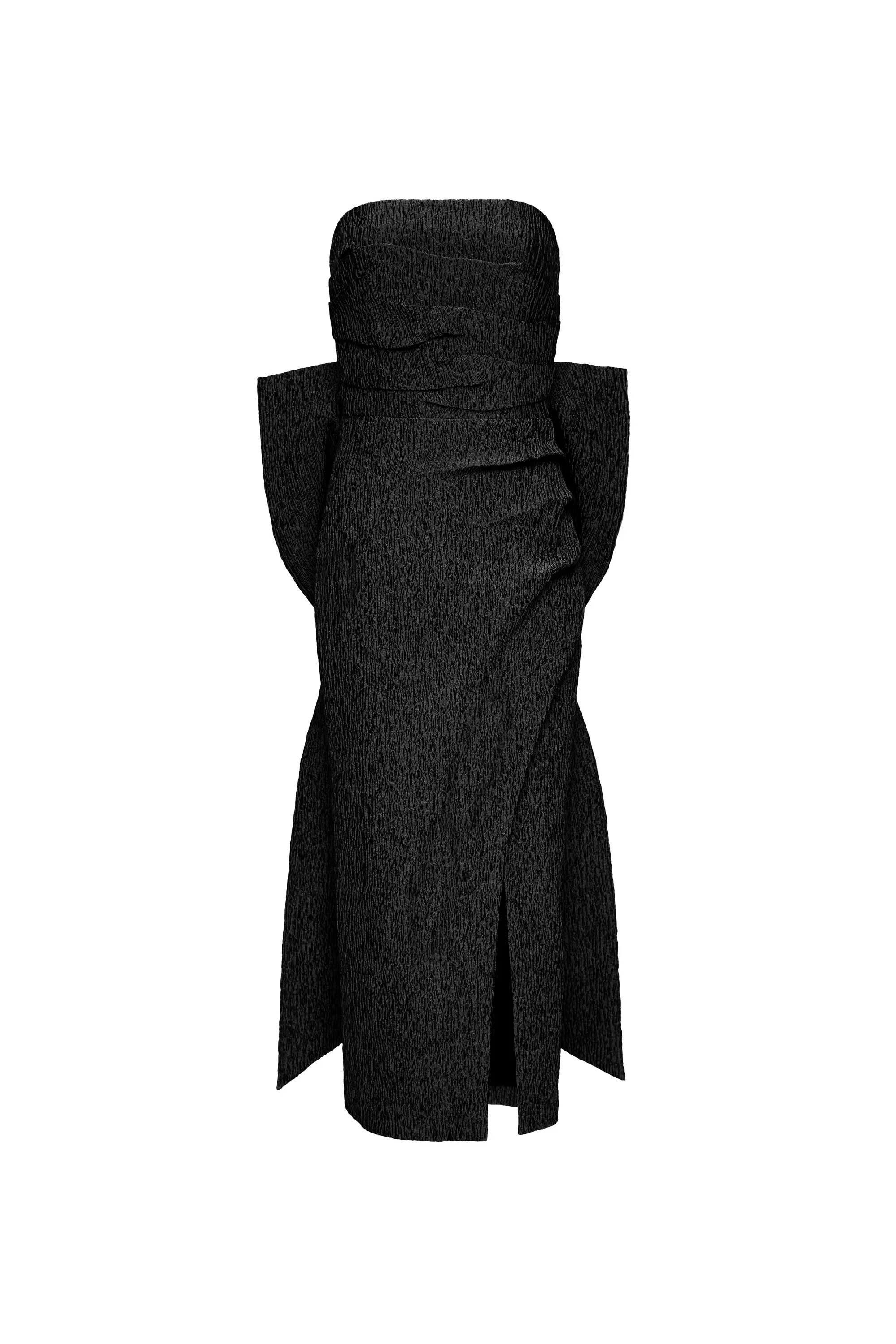 rebecca vallance black bow dress Rebecca Vallance Marie Bow Midi Dress