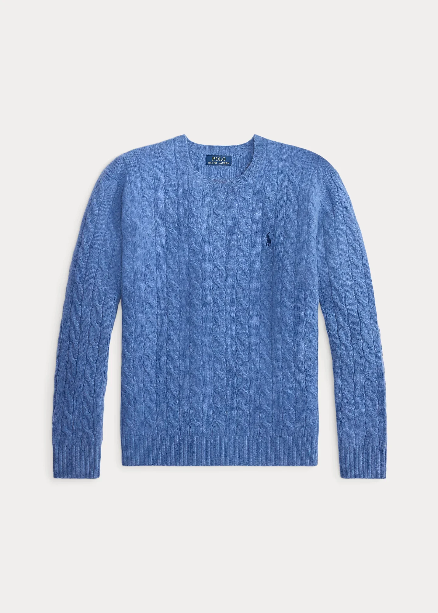 Cable-Knit Wool-Cashmere Sweater - 1