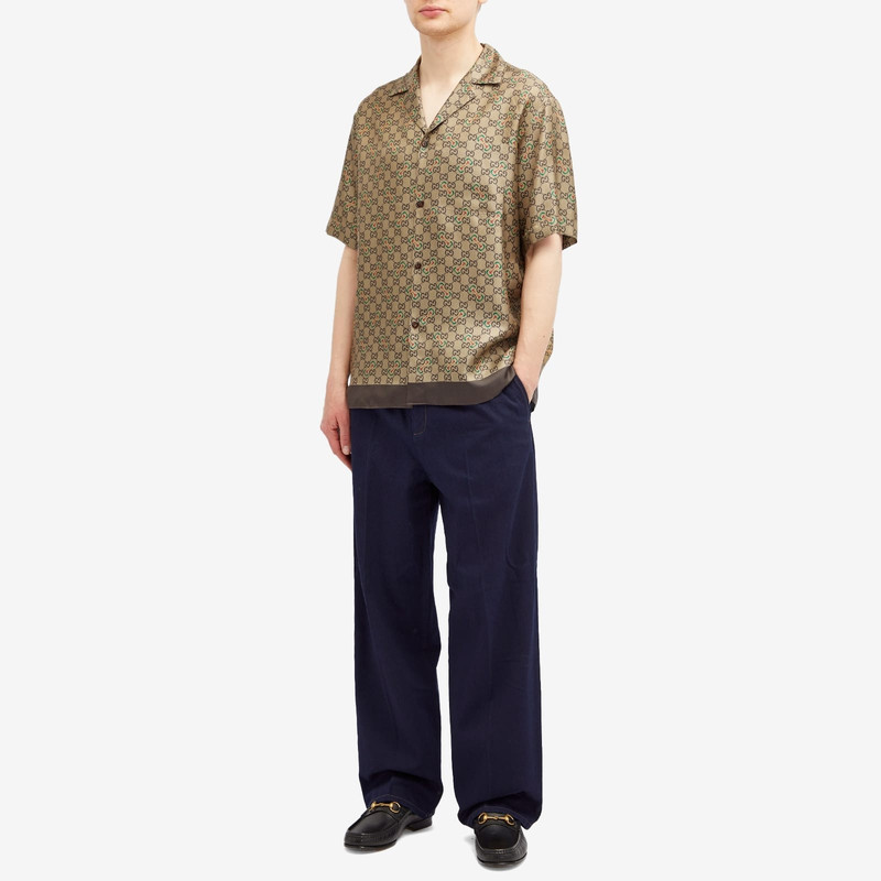 Gucci Silk GG Monogram Vacation Shirt 4