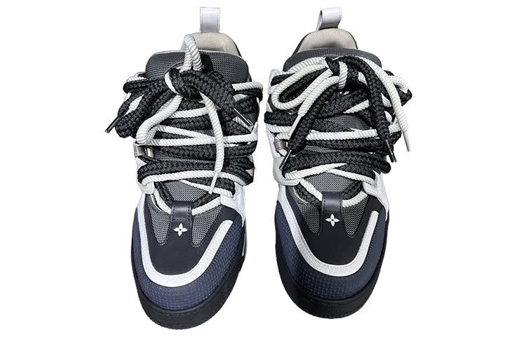 LOUIS VUITTON Skate Sneakers 'Grey Black' 1ABZ48 - 3