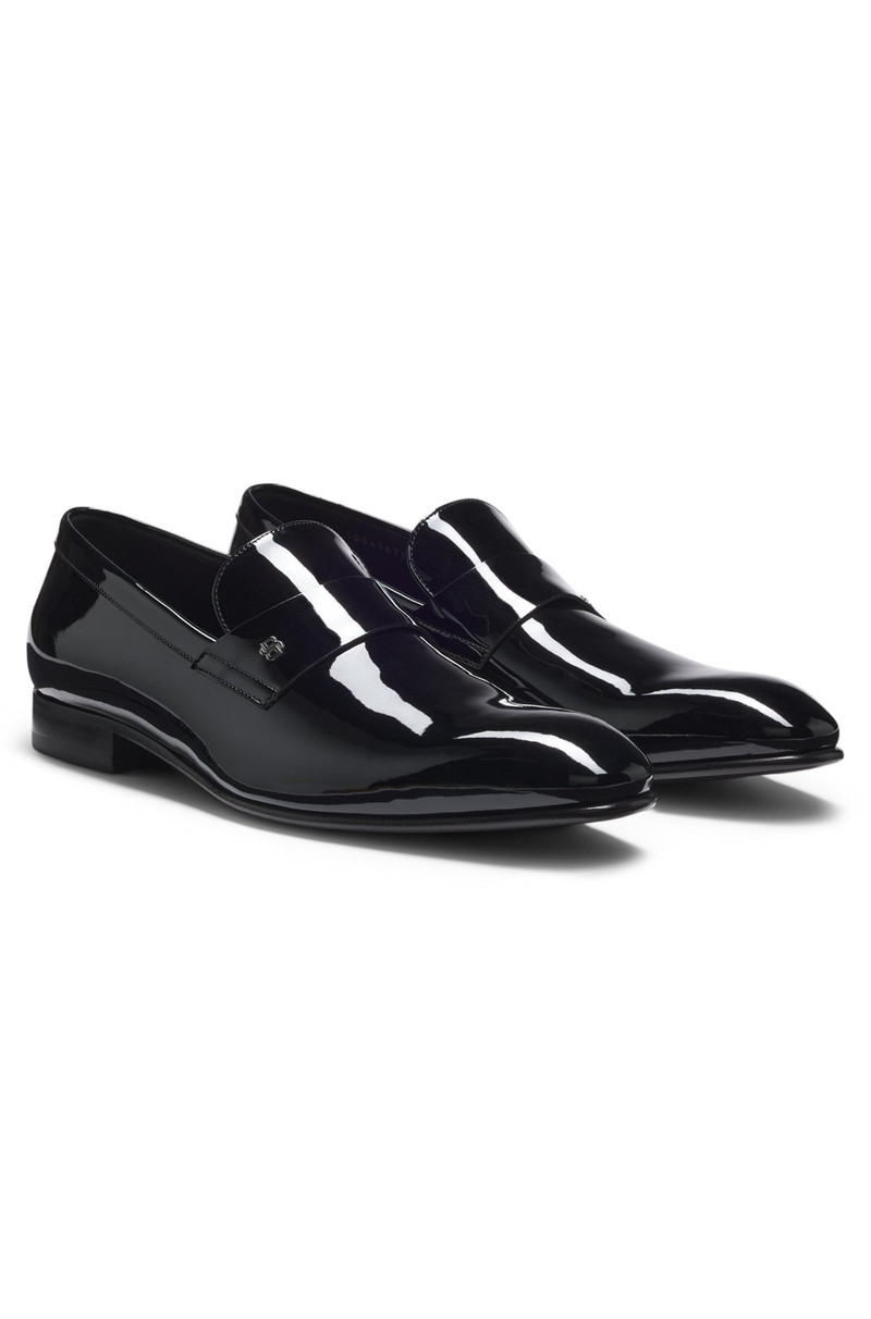 PENNY LOAFERS IN PATENT FAUX LEATHER 2