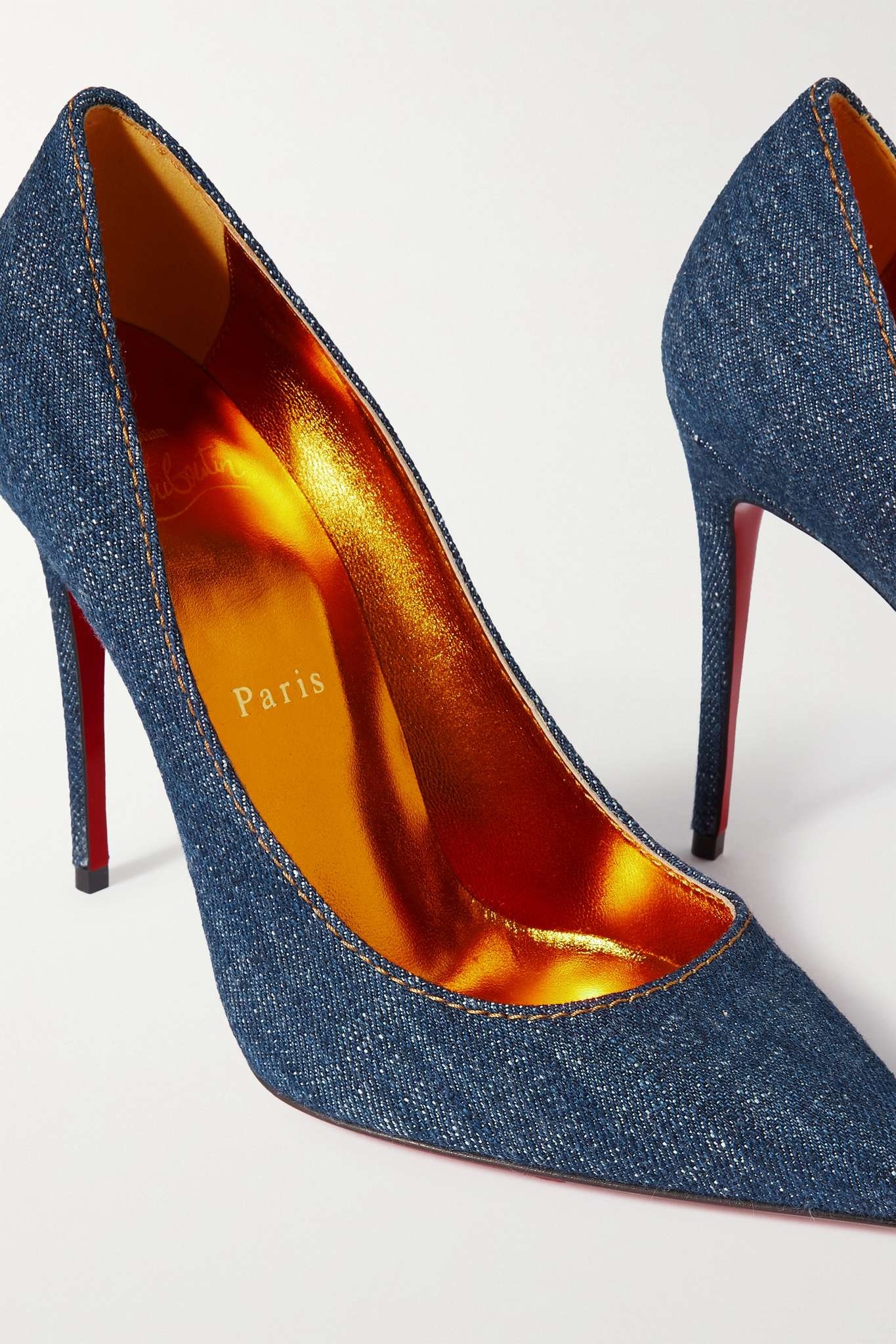 Kate 100 denim pumps - 4