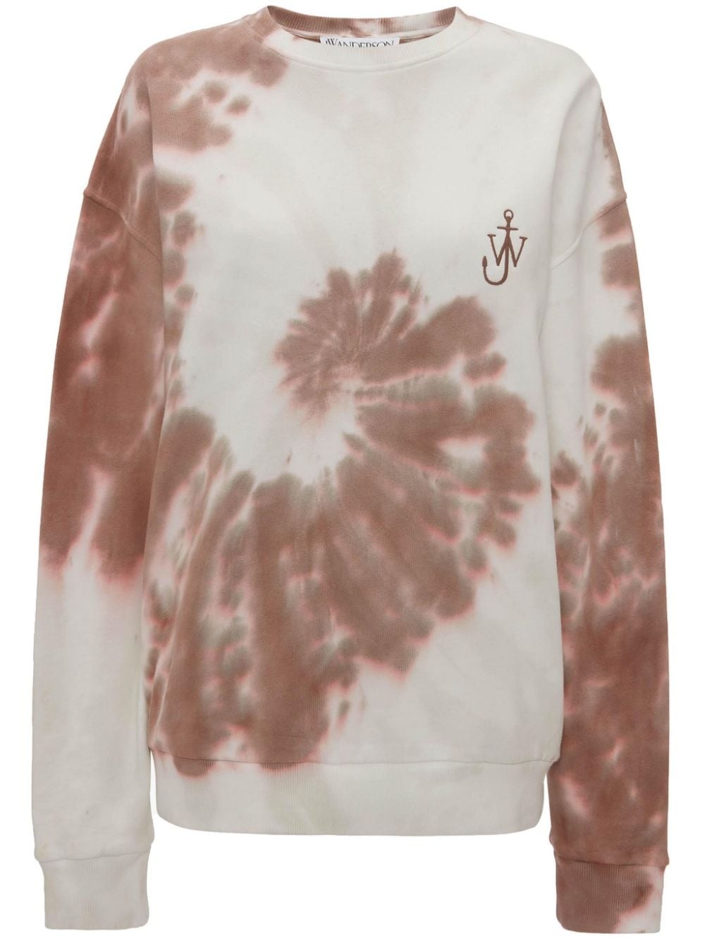 tie-dye organic cotton sweatshirt - 1