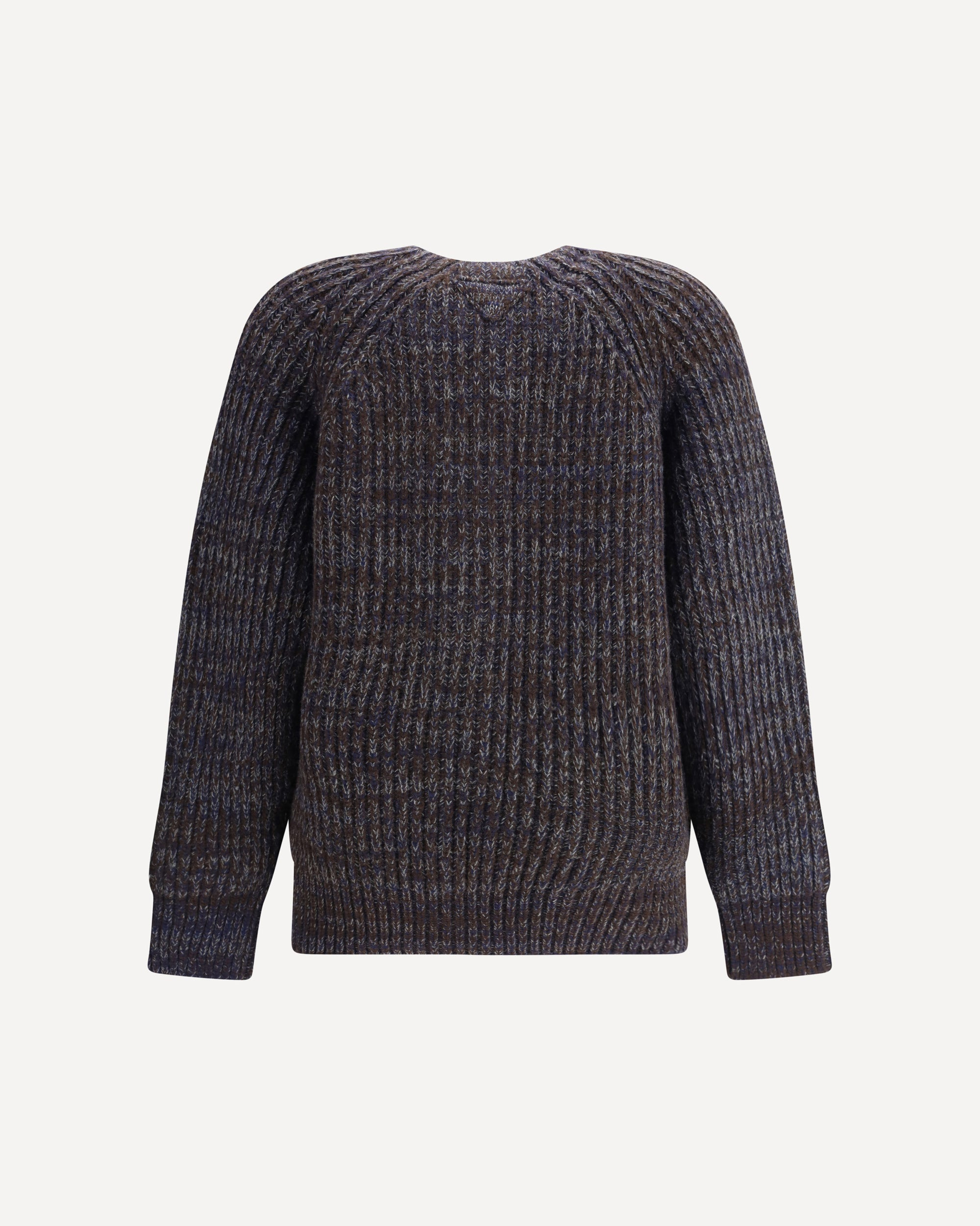 Crew neck Sweater with button closure - 2