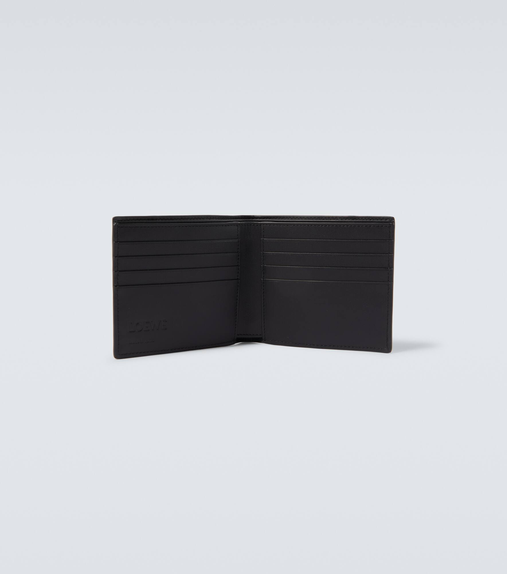 Puzzle colorblocked leather bifold wallet - 2