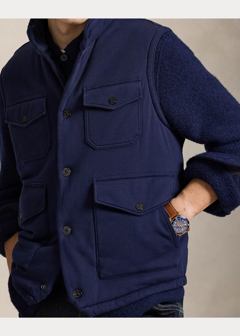 Loopback Fleece Utility Vest 5