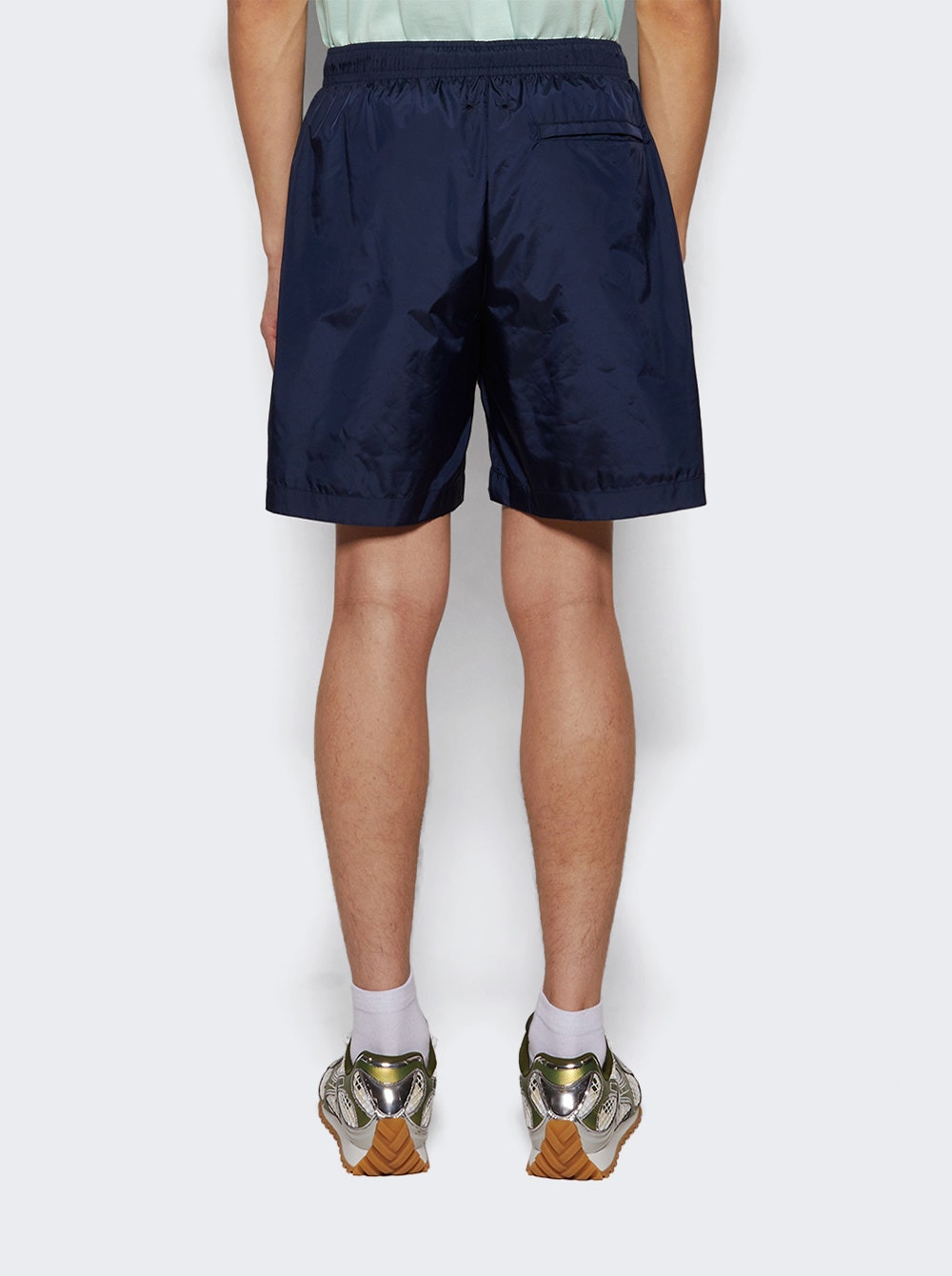 Logo Embroidery Swimshorts Dark Blue - 4