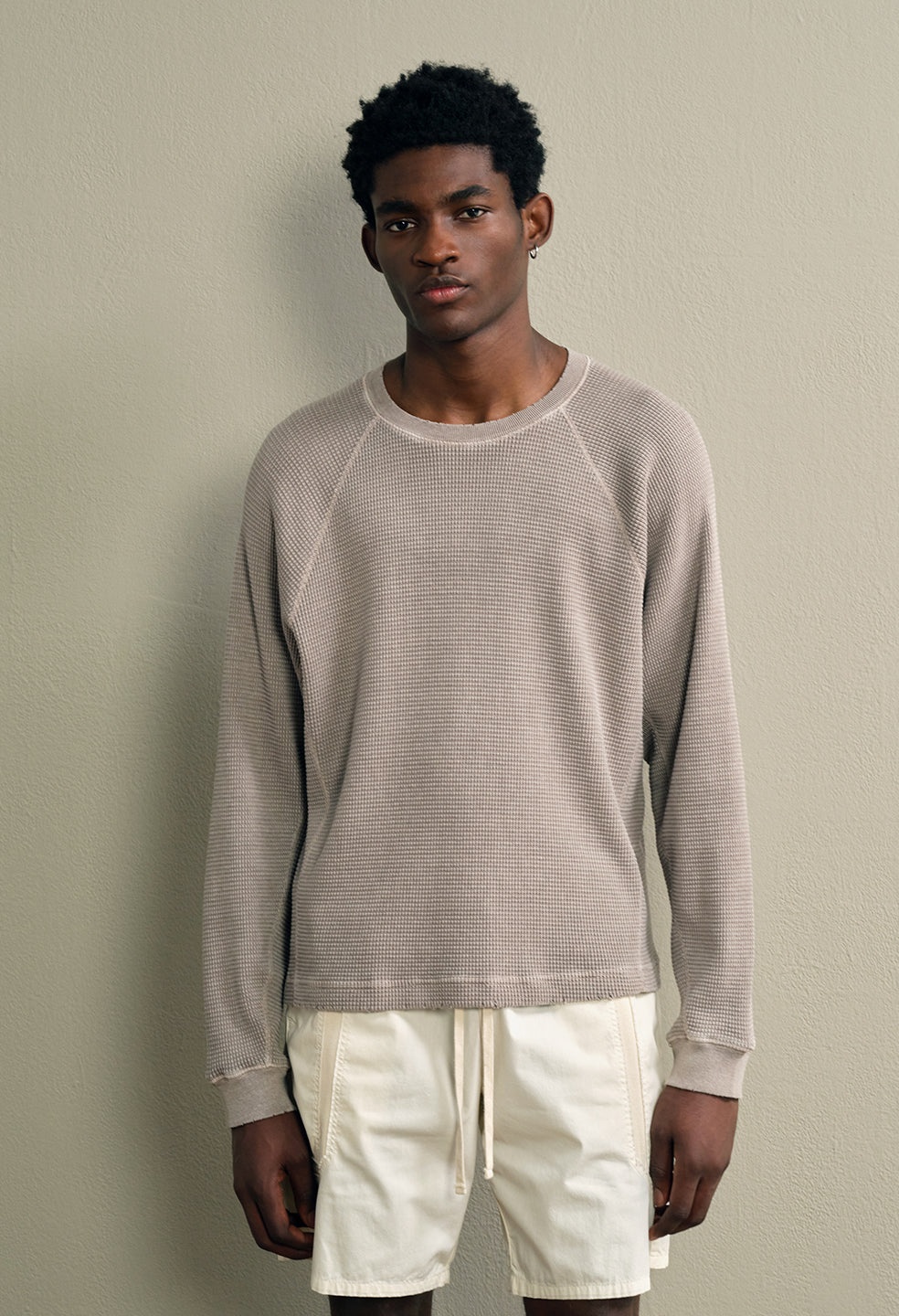 【関税込み】John Elliott グレー Folsom サーマルTシャツ Gray Folsom Thermal T-shirt by John Elliott on Sale