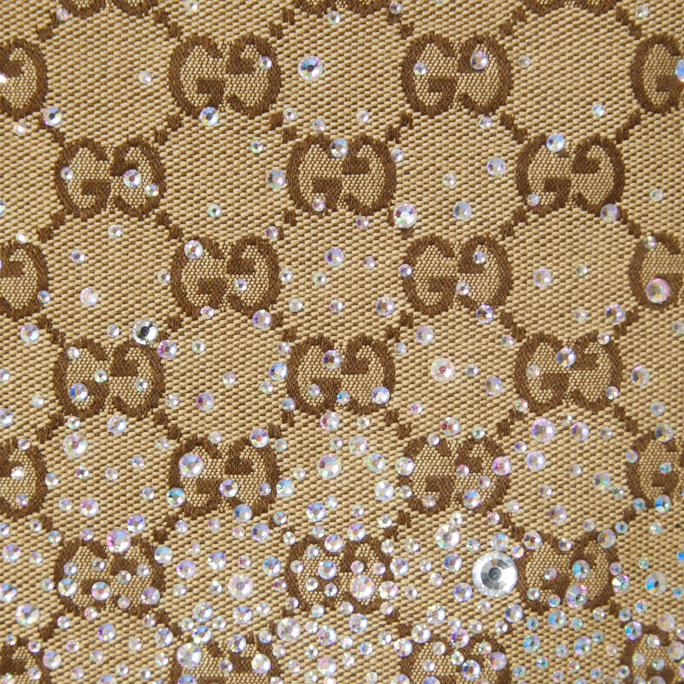 Embroidered GG canvas mini skirt - 7