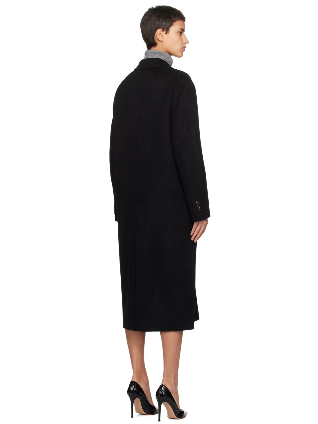 Black Savile Coat - 3