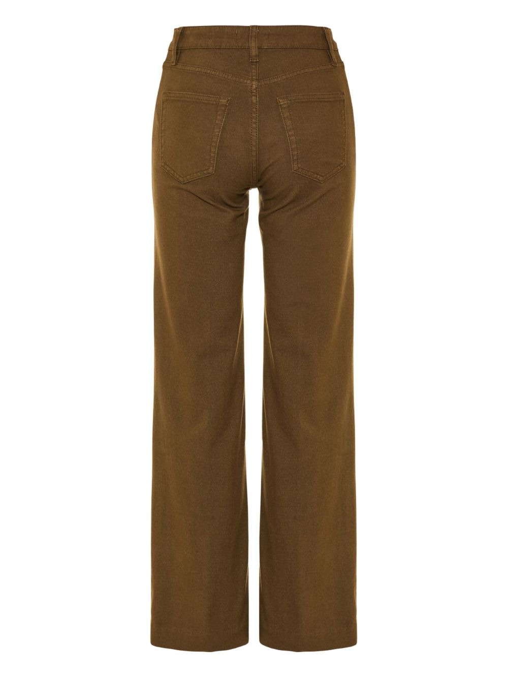 high-waisted front-pocket trousers - 2