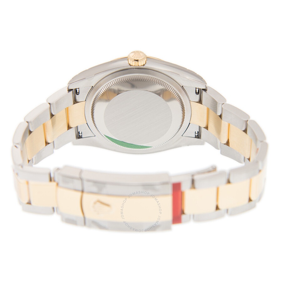 Rolex Datejust 36 Silver Diamond Dial Automatic Men's Steel and 18k Yellow Gold Oyster Watch 126203S - 5