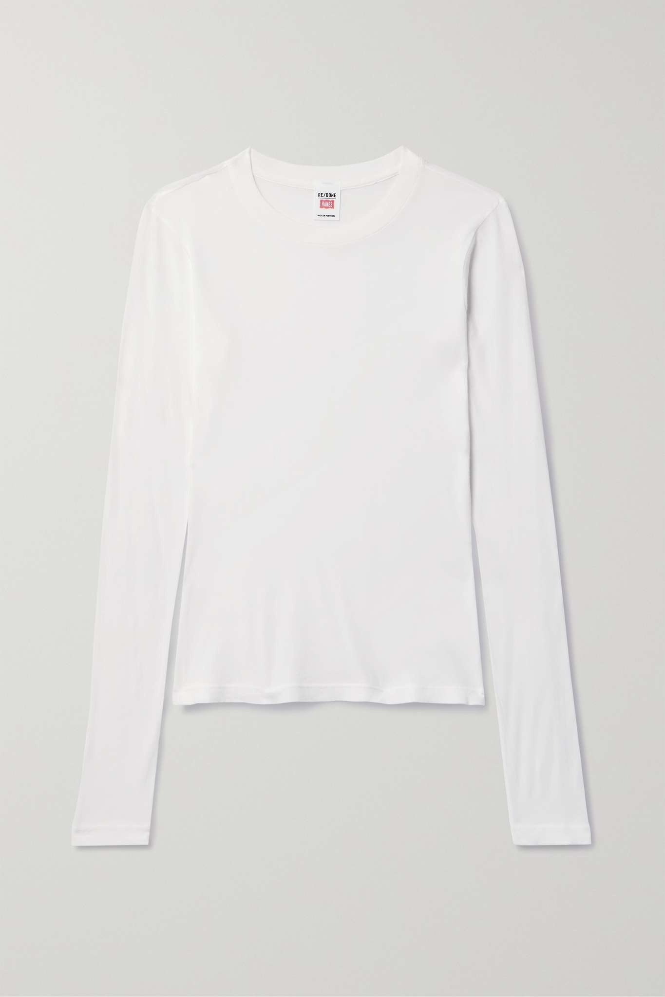 + Hanes cotton-jersey top - 1