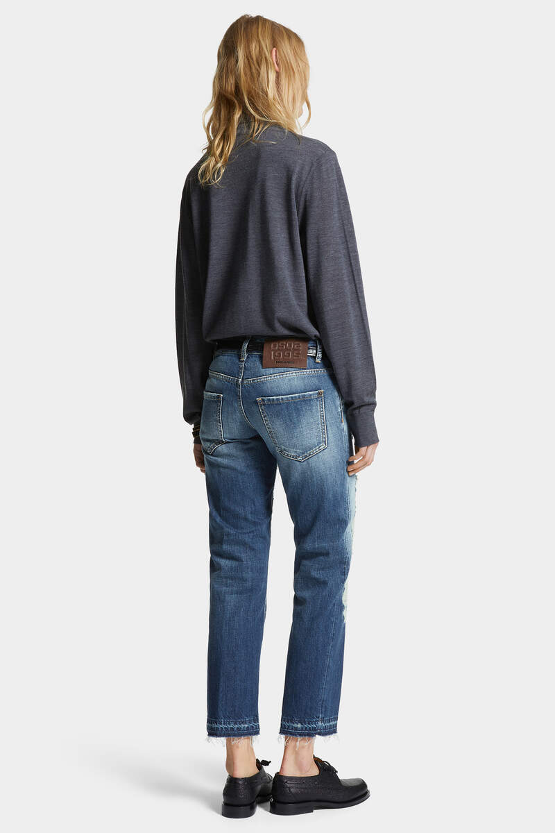 MEDIUM FADE WASH JENNA JEANS - 4