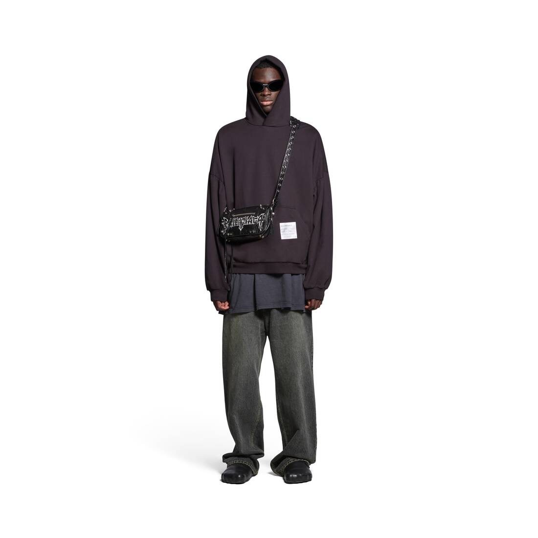 【BALENCIAGA】LE CAGOLE MEN XS フラップバッグ DIY L BALENCIAGA】LE CAGOLE MEN XS フラップバッグ DIY METAL