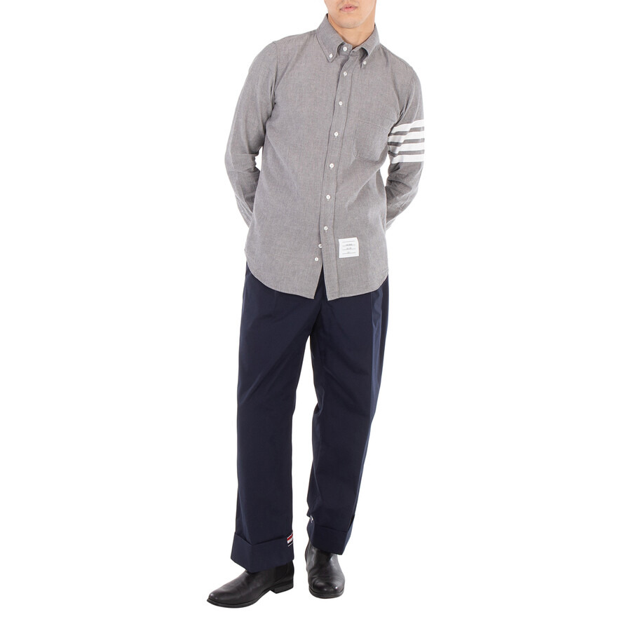 Thom Browne Men's RWB-Stripe Tailored Trousers - 6