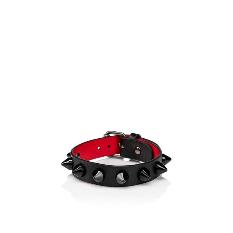 Christian Louboutin Loubilink Bracelet Man BLACK/BLACK outlook