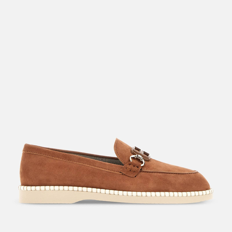 Deconstructed Loafers Hogan H642 Brown 1