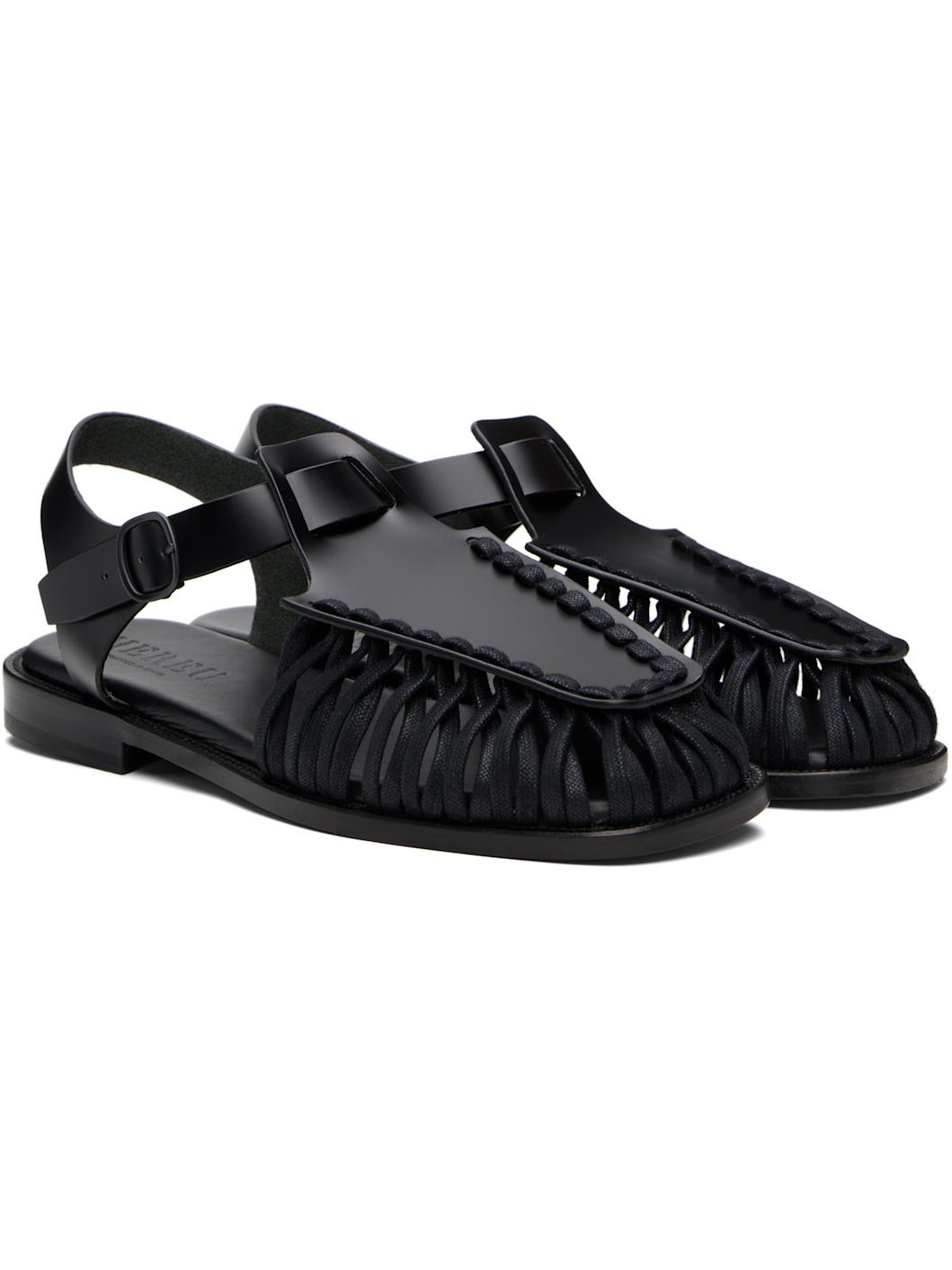 Black Alaro Sandals - 4