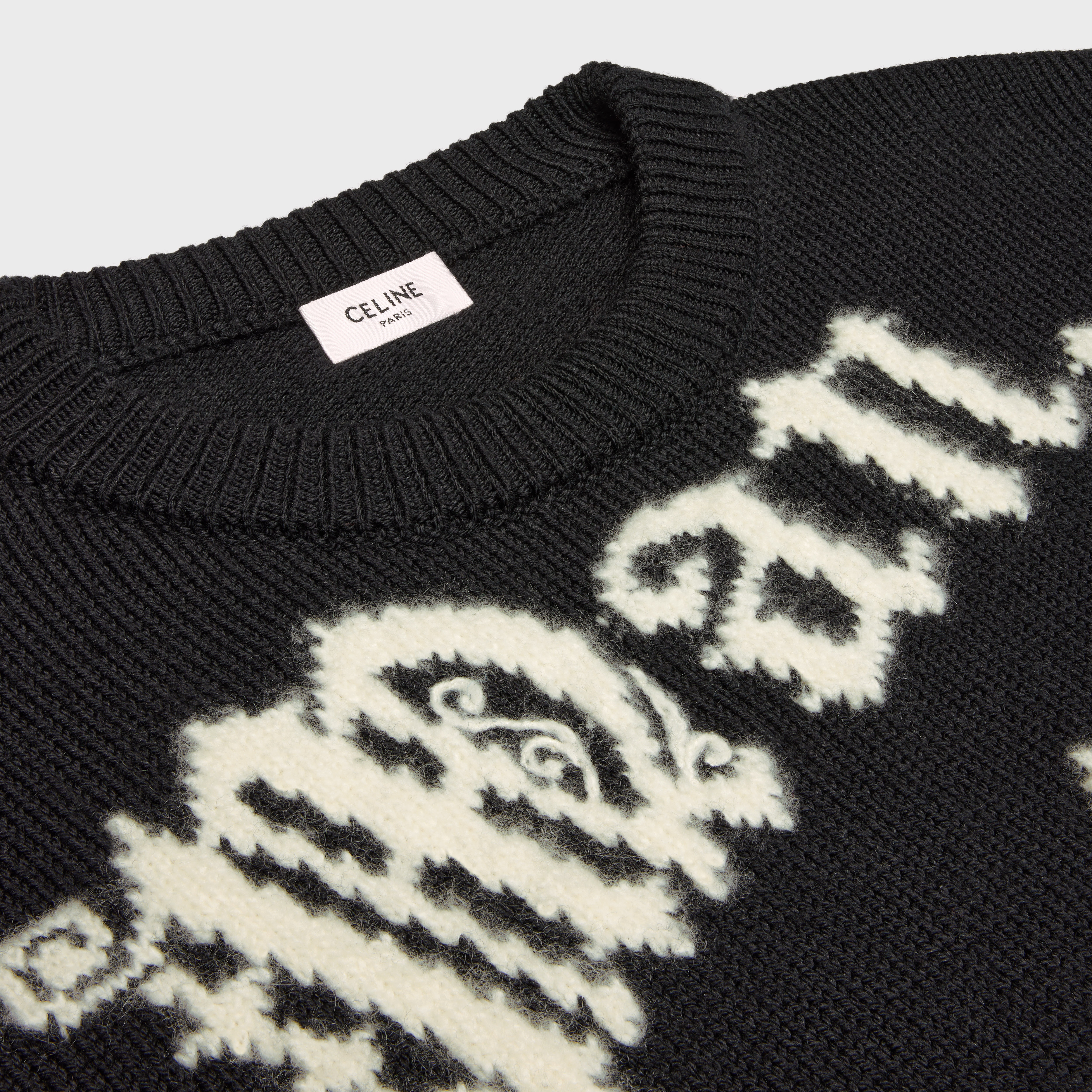 dash snow crew neck sweater in wool - 3
