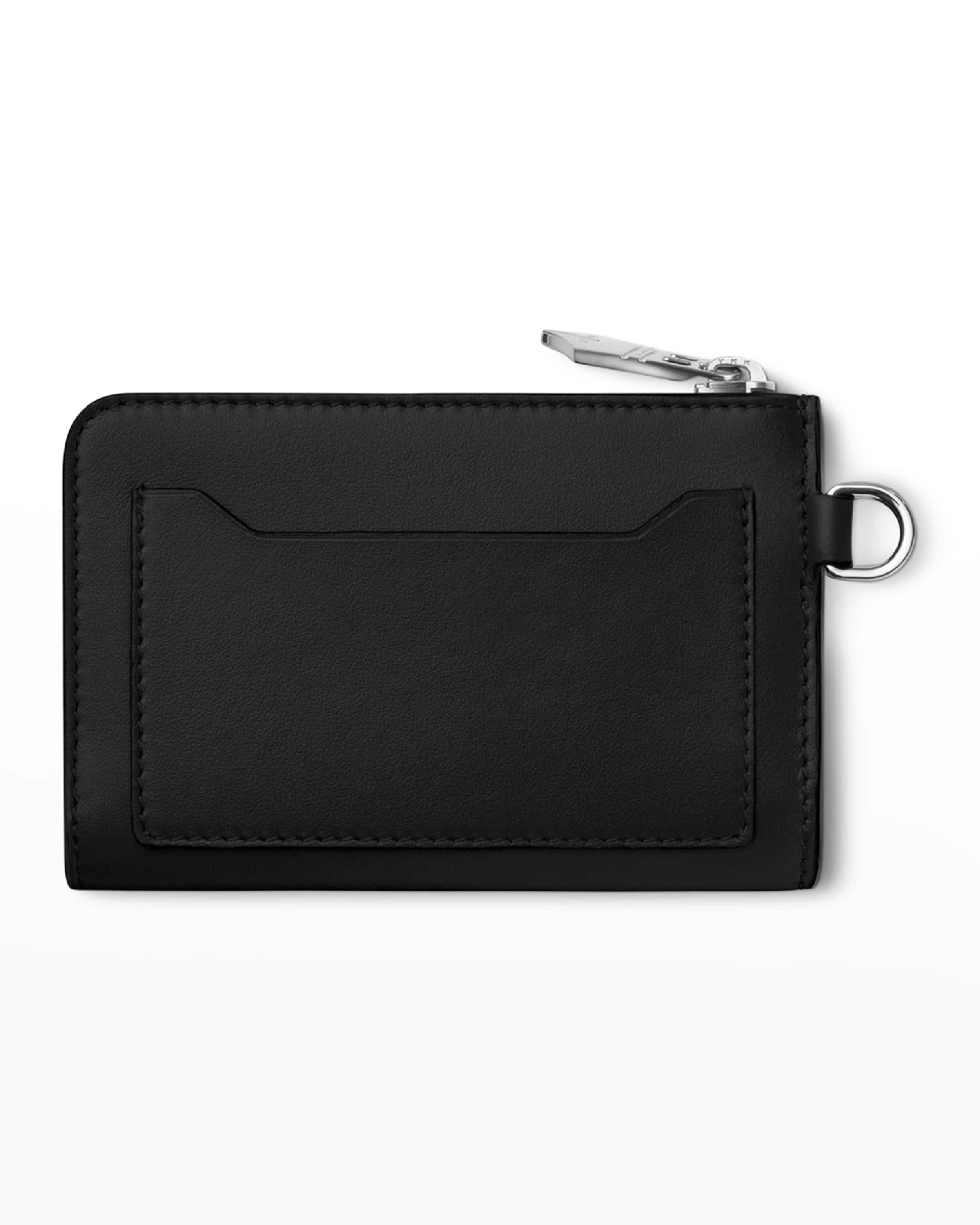 Men's Meisterstück Key Pouch Leather Zip Card Holder - 3
