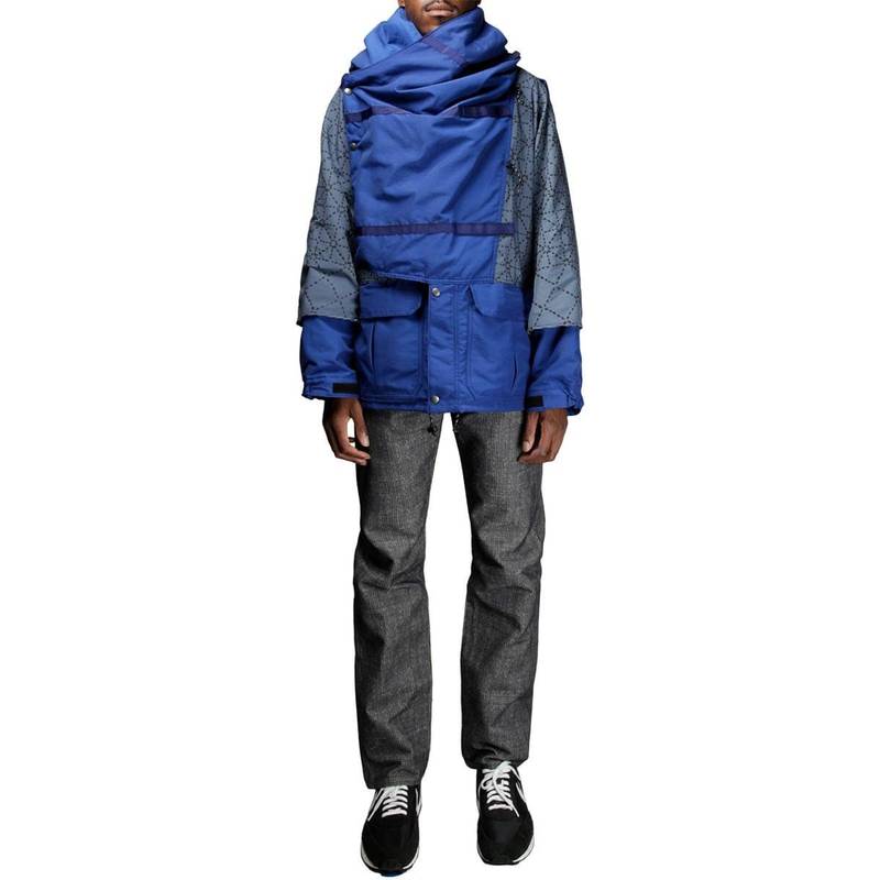 Kapital 60/40 SASHIKO PRINT KAMAKURA ANORAK BLOUSON outlook