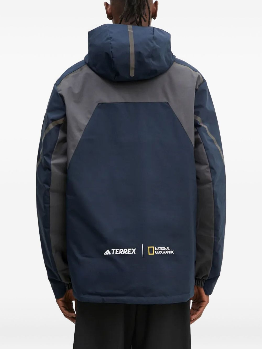 x National Geographic colour-block hooded jacket - 5