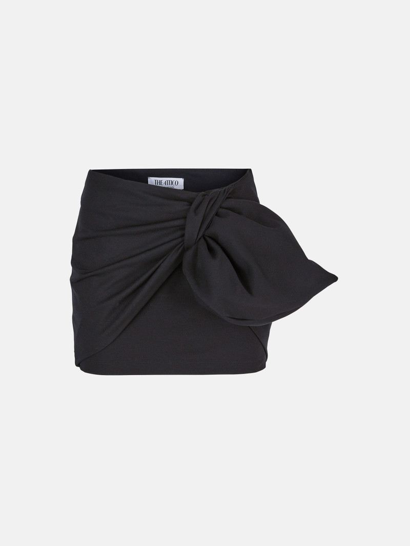 ''DAIKI'' BLACK MINI SKIRT 1