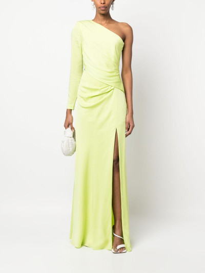 ROLAND MOURET one-shoulder long dress outlook