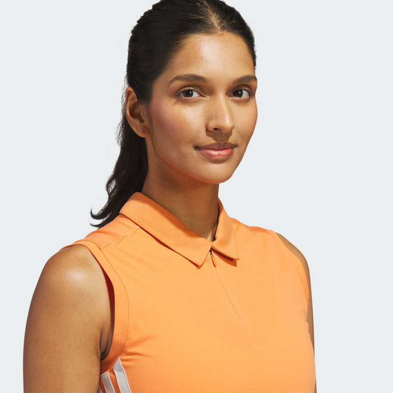 BEYOND CROP TWISTKNIT POLO SHIRT 5