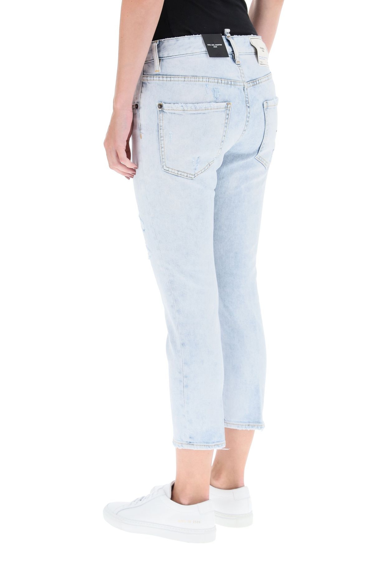 COOL GIRL CROPPED JEANS - 4