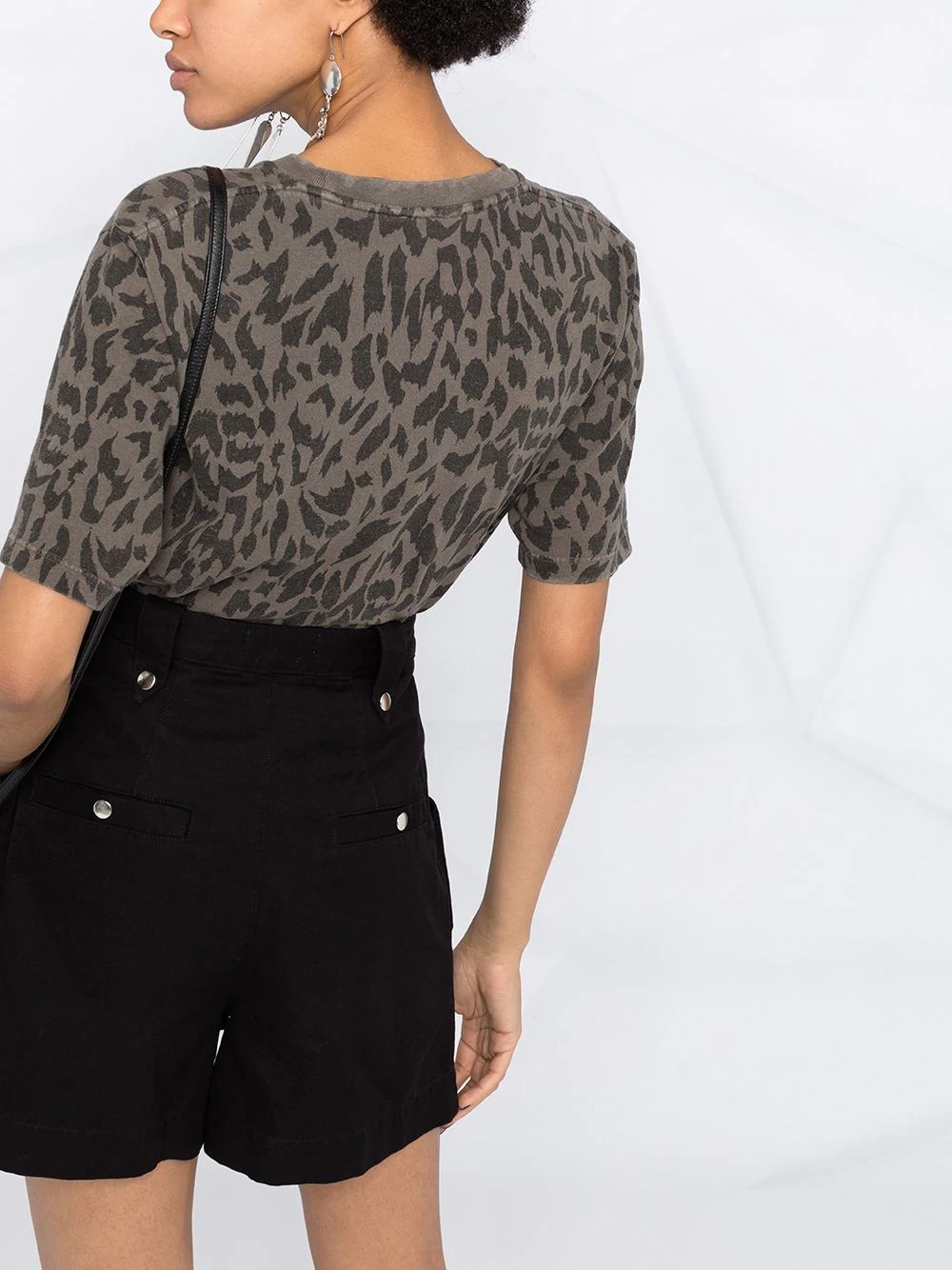 animal-print T-shirt - 3