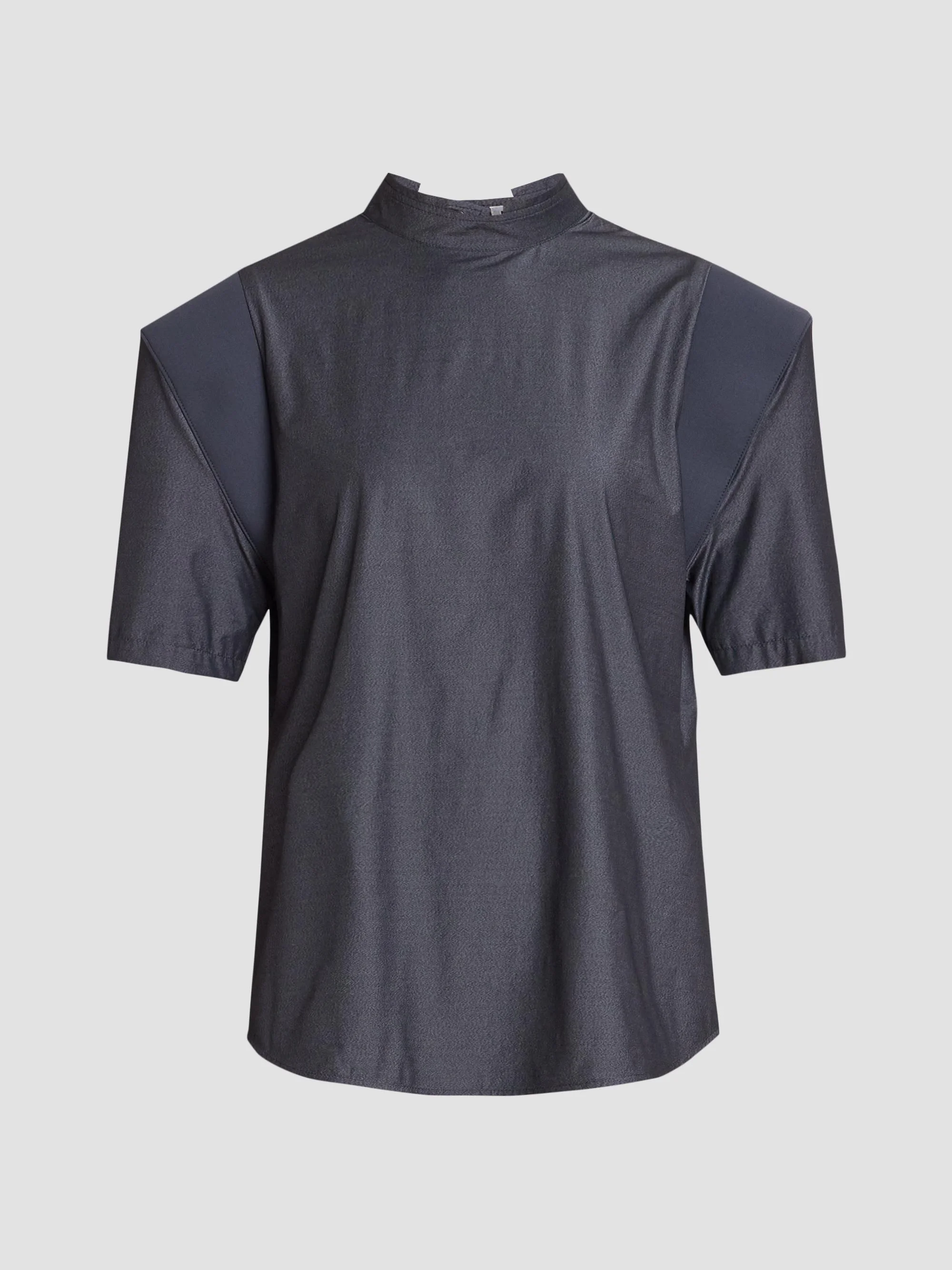 Women's Mute Shoulder-Insert Top - Charcoal - 1