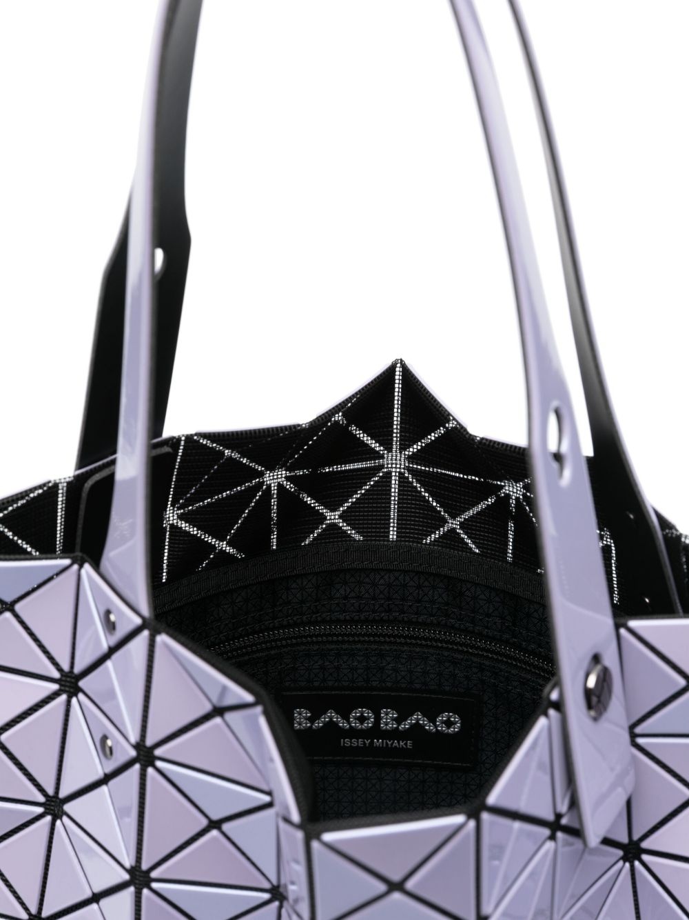 geometric-pattern tote bag - 5