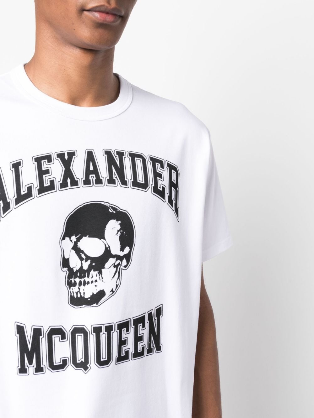 skull logo-print T-shirt - 5