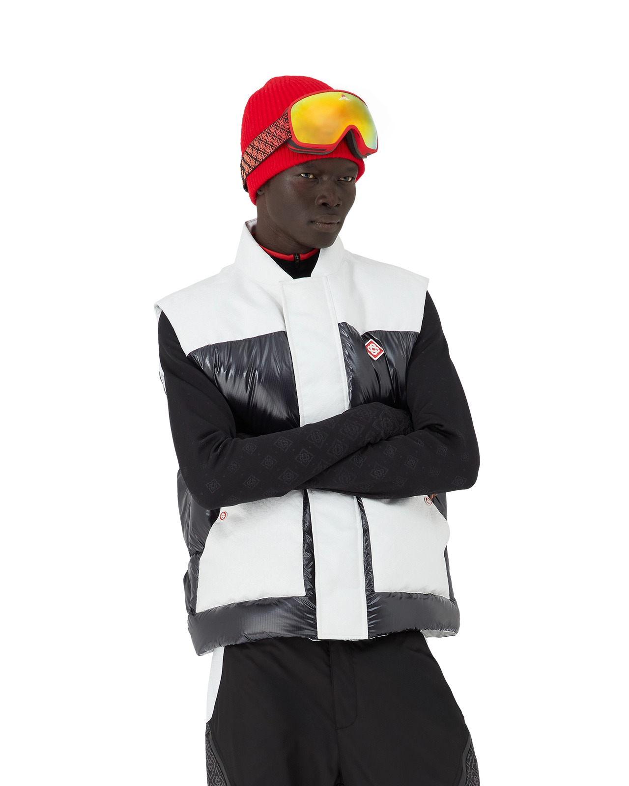 Ripstop Down Ski Vest | Casablanca Paris - 5