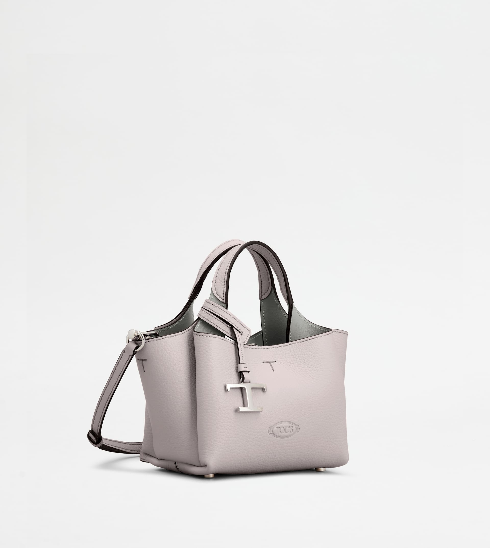 BAG IN LEATHER MICRO - VIOLET - 2