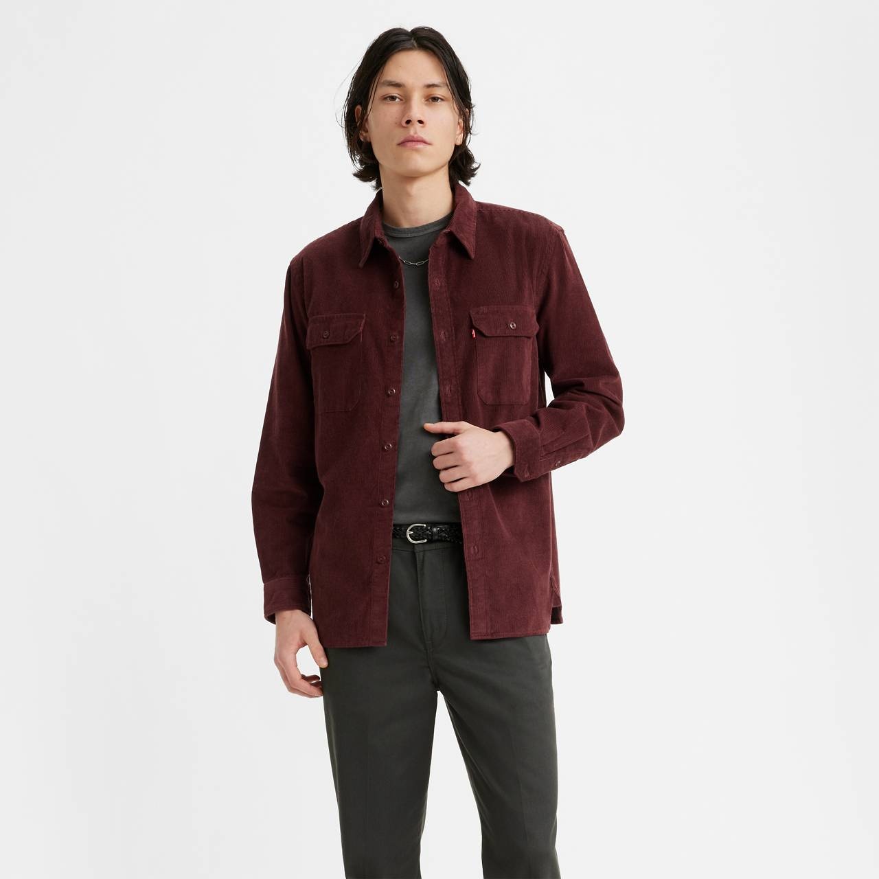 JACKSON WORKER CORDUROY OVERSHIRT - 1