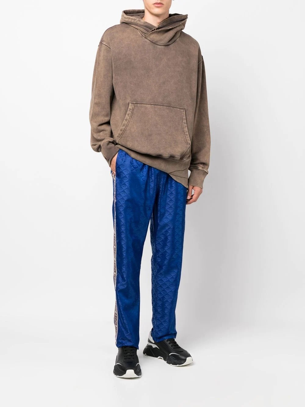 logo straight-leg trousers - 2