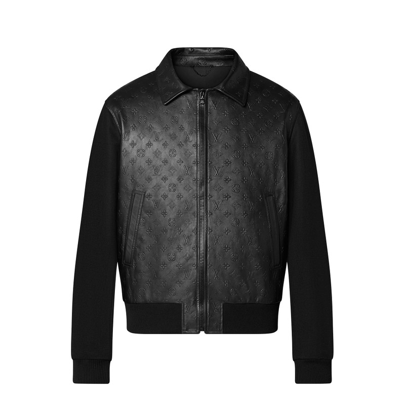 Louis Vuitton LVSE Embossed Monogram Mix Leather Blouson ...