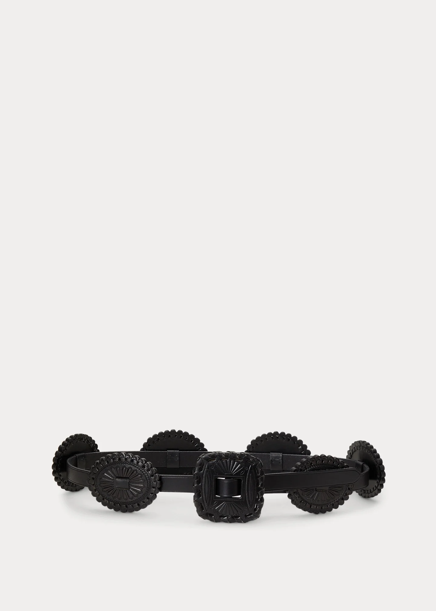 Leather Skinny Belt - 1
