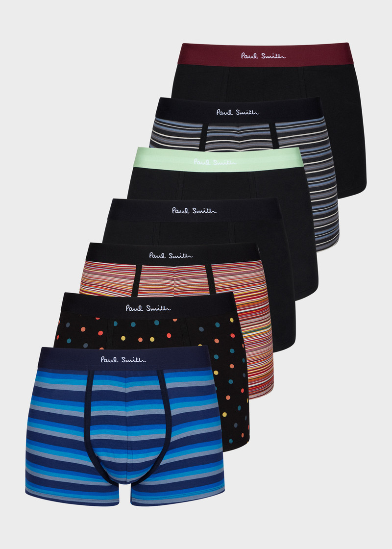 Mixed-Pattern Boxer Briefs Seven Pack 1