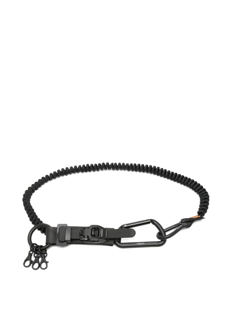 bungee-cord carabiner belt 1
