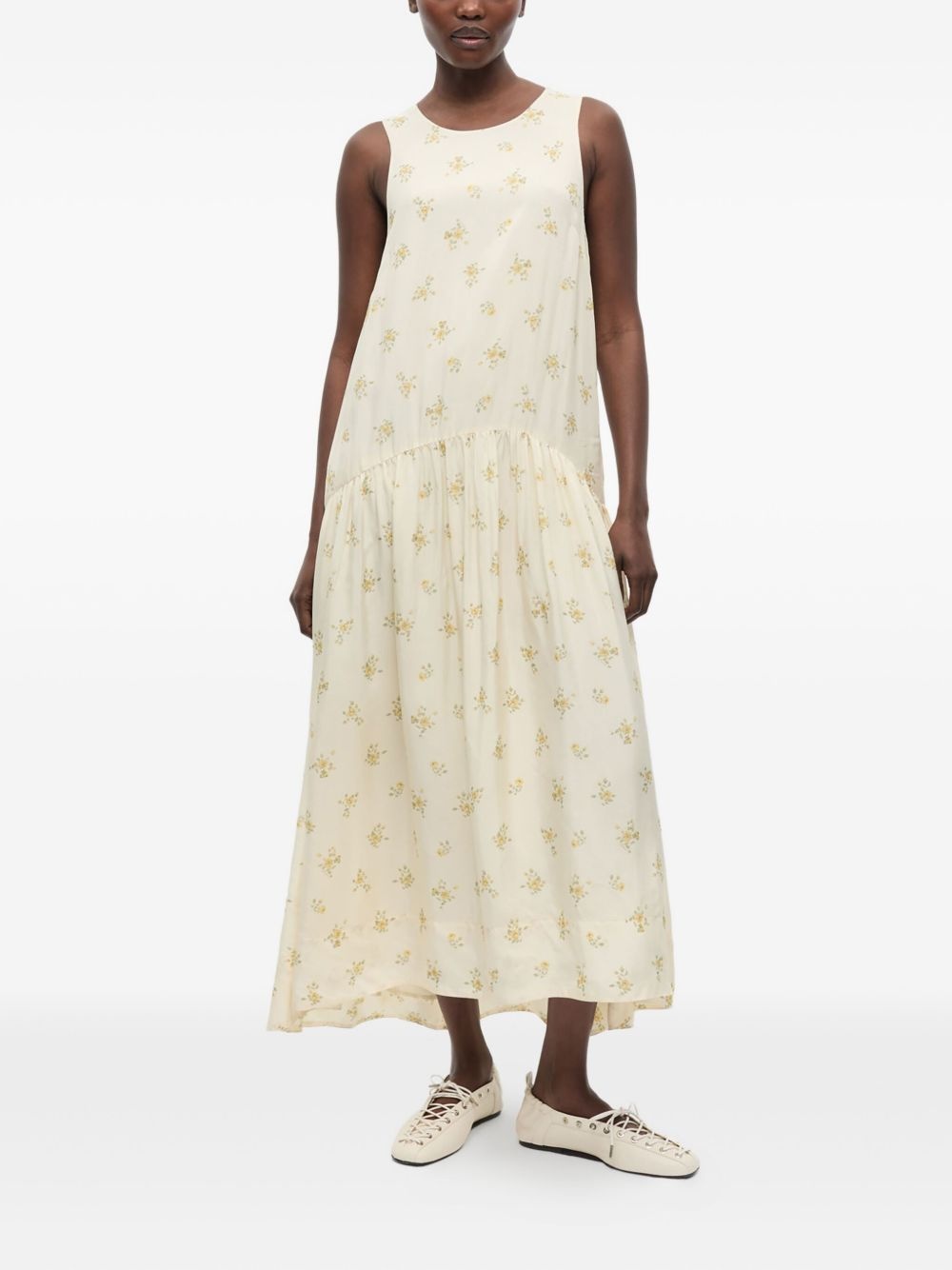 floral-print dress - 2