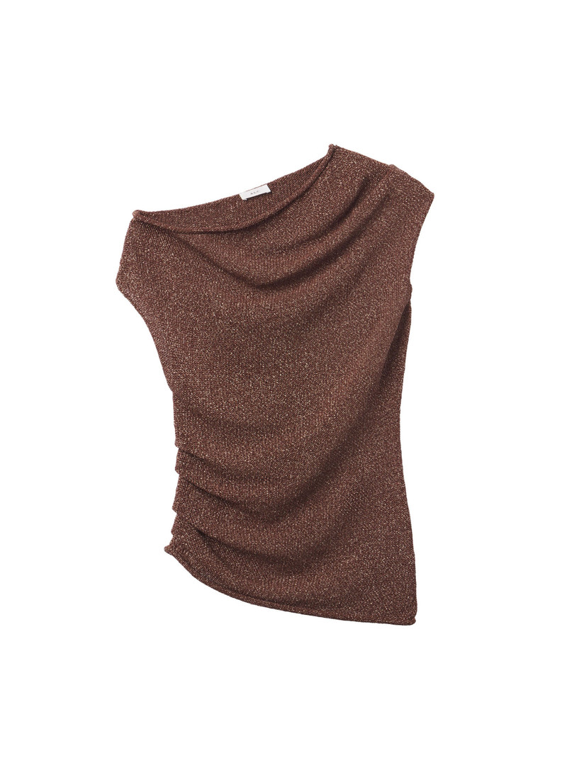 Joni Knit One Shoulder Top 1