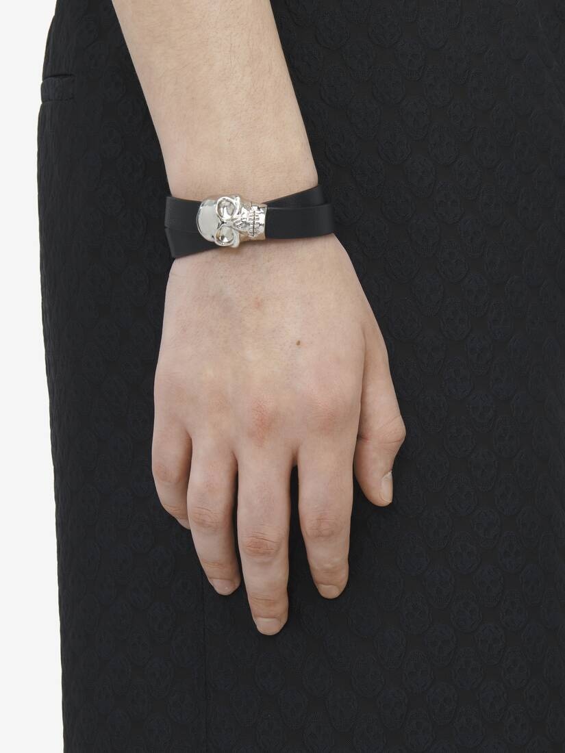 Skull Double Wrap Bracelet - 2